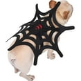 thumbnail image 1 of Pet Costume Spider Web Cat Dog Halloween Christmas Dress Up, 1 of 8