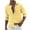 Yellow, variant on Riecok Long Sleeve Shirts for Men Lapel Striped Button down Comfortable Casual Fashion Mens Shirts Red XL