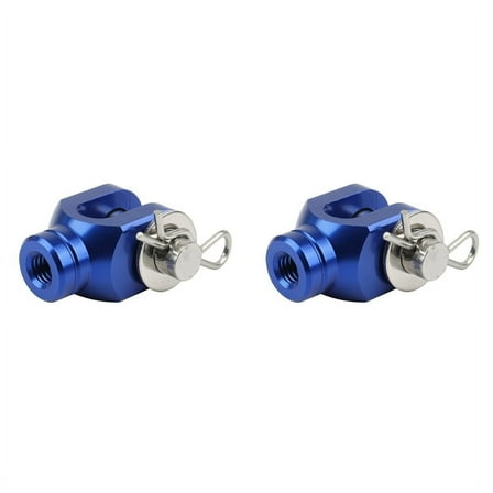 2X Motorcycle Rear Brake Clevis for YZ125 YZ250 YZ250F YZ450F YZ125X YZ250X YZ250FX YZ450FX WR250F WR450F(Blue)