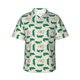 thumbnail image 1 of Fotbe Cartoon Crocodile Camisa Hawaiana para Hombre Unisex – Camisa Casual de Verano con Botones de Manga Corta de Algodón y Lino,X-Large, 1 of 7