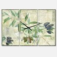 thumbnail image 1 of DesignArt Olives Picholines Large Wall Clock, 1 of 2