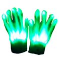 thumbnail image 2 of Guantes con Luz LED Sunnimix 8 Colores Intermitentes Verde, 2 of 8