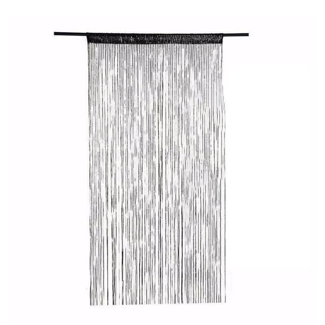 Cortina de puerta Cateissary Decoración Habitación negro