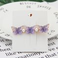 thumbnail image 4 of Pince à Cheveux pour Filles Papillon - 4 Pcs Barrette Cheveux Bobby épingle Alligator épingle à Cheveux, 4 of 10