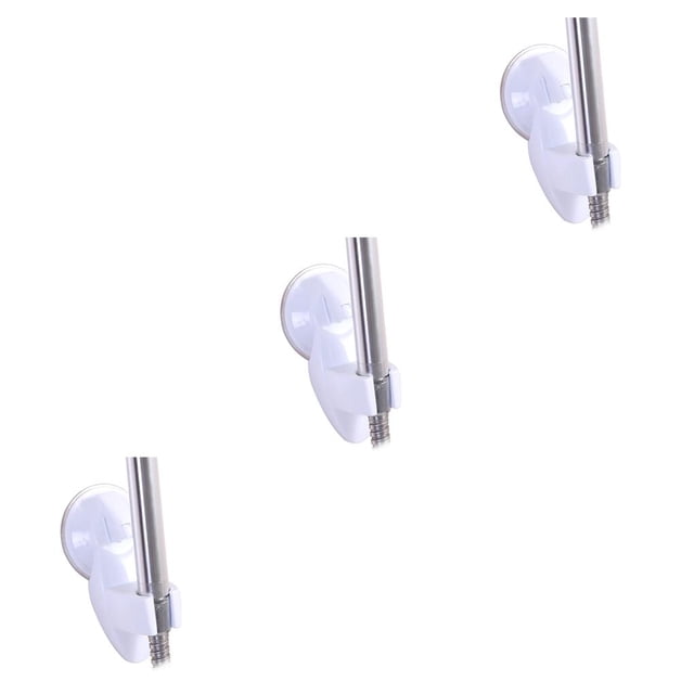 Soporte de cabezal de ducha acoplable Yuarrent para baño sin perforaciones color Blanco