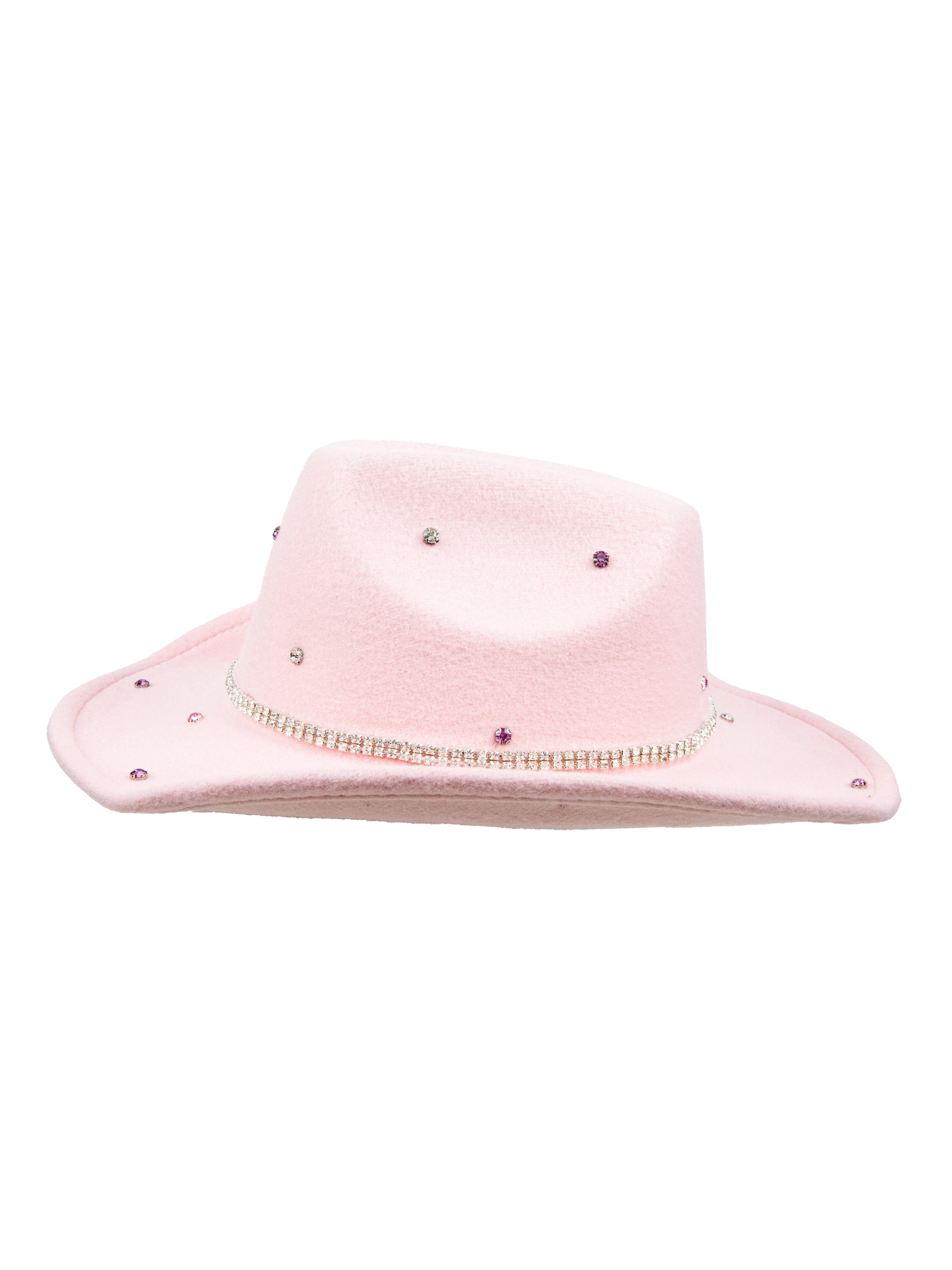 Justice Girls Cowgirl Hat, Pink