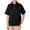 Black, variant on Kids Boy Polo Shirt White Polo Shirt for Boys Rugby Button Down Shirt Short Sleeve Polo Shirts Boys Shirts Size 8-9 Years