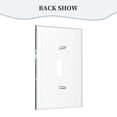 thumbnail image 4 of Panel de interruptores con marco romano de cuero simple para luces de conmutación Jaguars Panel de pared Interruptor de luz simple, doble o con tirador, 4 of 8