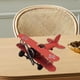 thumbnail image 1 of Biplano modelo de avión vintage Hugo Adorno de hierro Metálico decoración naranja, 1 of 10
