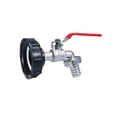 thumbnail image 1 of Adaptador de grifo de caja de agua IBC de cobre desmontable profesional reutilizable a prueba de fugas adaptador de riego de plantas de Herramientas y ferretería Punta de aleación de 3/4 de pulgada Eigraketly TO009559-05, 1 of 6