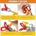 thumbnail image 4 of Board Stoppers Metal Bed Frame Anti-shake Tool, Board Mounting Brackets, Adjable Threaded Bed Frame Anti-shake Tool For Bed(4pcs), 4 of 5