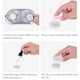thumbnail image 4 of Ventilador de Escritorio Injueey 3 Modos Portátil Ajustable Blanco, 4 of 6