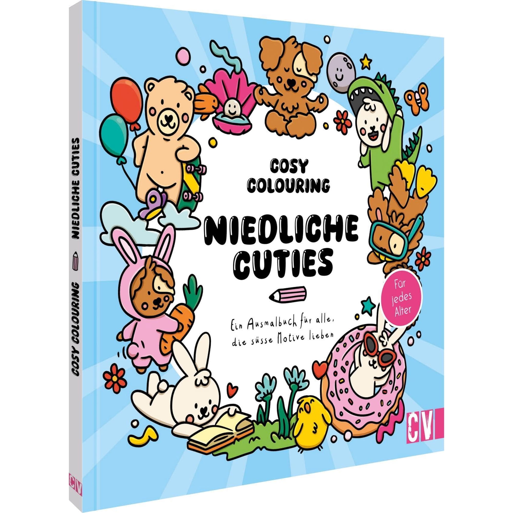 Cosy Colouring - Niedliche Cuties: Entspanne mit s&uuml;&szlig;en Motiven: Das perfekte Ausmal (Paperback)