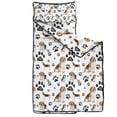 thumbnail image 2 of Beagle Dog and Footprints Toddler Nap Mats for Kids Preschool,Sleeping Mat Bag or Kids,Toddler Sleeping Bag,Toddler Nap Mat or Daycare, 2 of 6