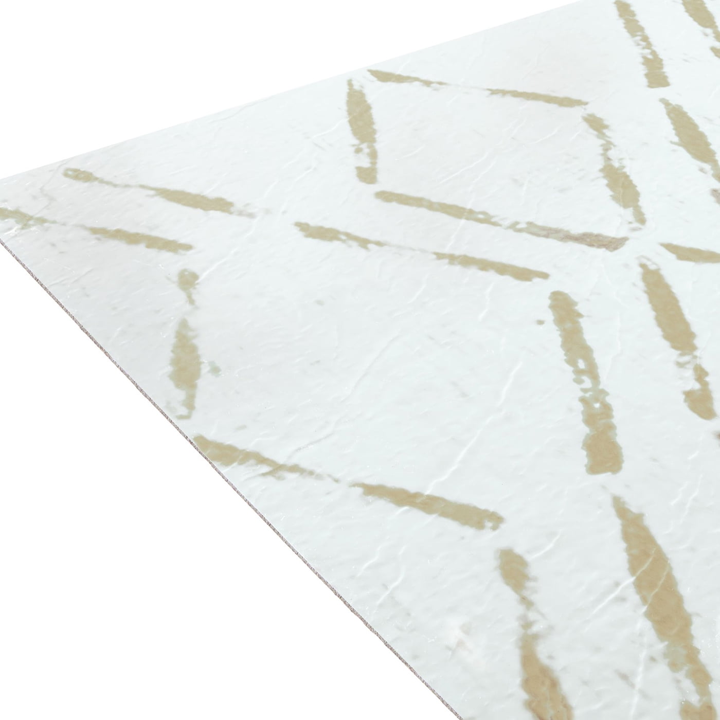 12 x 12 in. Luxury Flooring Retro Self Adhesive Peel & Stick Vinyl Floor Tiles, Diamond