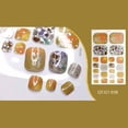 thumbnail image 1 of WREESH Toe Nail Stickers Toe Nail Stickers Bronzing Imitation Diamond Nail Stickers, 1 of 2