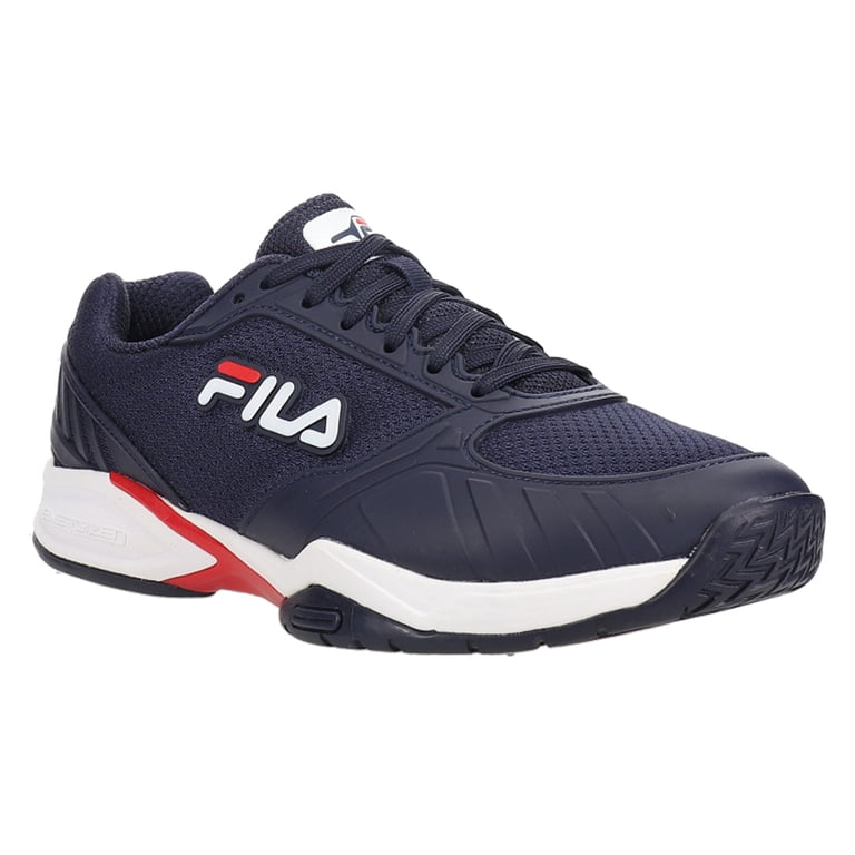 Fila Pickleball. Size 11.5 Shop Black, Red Mens Fila Volley Zone Pickleball Shoes  main image 3