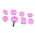 thumbnail image 4 of Accesorios de Cocina Sunnimix Mini en Miniatura Vajilla Comedor Juego de Cocina Rosado, 4 of 8