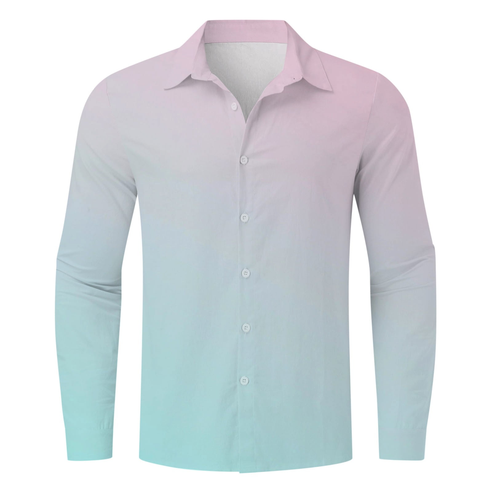 fvwitlyh White Shirt Men's Breathable Quick Dry UV Protection Solid  Convertible Long Sleeve Shirt