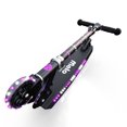 thumbnail image 6 of Melo Flare Light-Up Folding Kick Scooter for Kids, Purple, 6 of 13