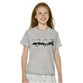 thumbnail image 4 of Live in Moment Inspirational Positive Girls Kids T Shirt Tees Teen Brisco Brands X, 4 of 6