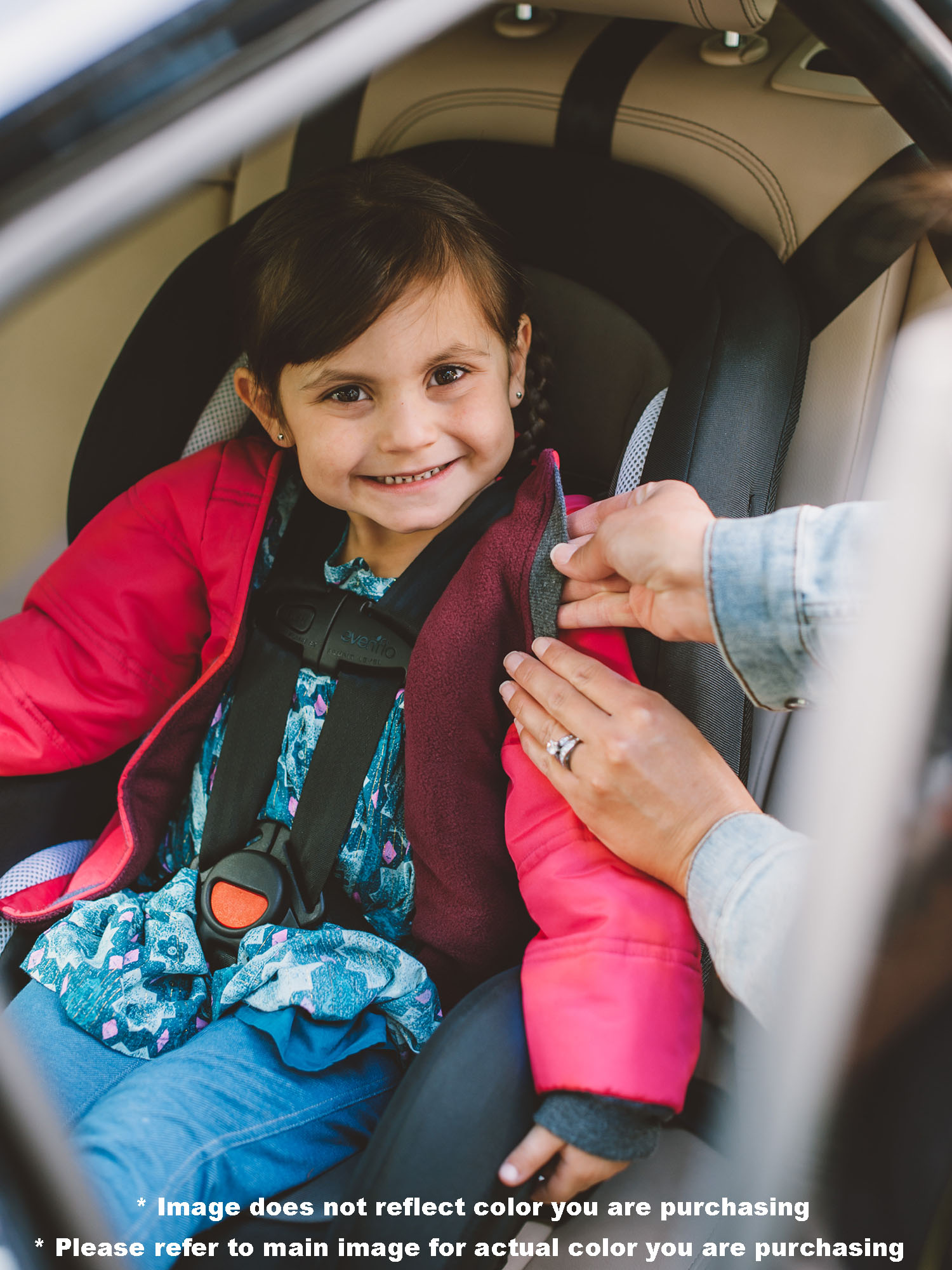 Buckle Me Baby Coat - Safer Car Seat Coat Toddler Girls Winter