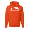 thumbnail image 2 of Wild Bobby Ancient Personal Trainers Funny Bear Chase Unisex Hoodie Sweatshirt, 2 of 6