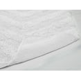thumbnail image 6 of Better Trends 3 Piece Bathroom Rug Set 100% Cotton Extra Soft Tufted Bath Rug Water Absorbent Non-Slip Bath Mat Machine Washable (White) Hugo Collection, 6 of 7