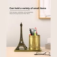 thumbnail image 4 of Ornement de Bureau Conteneur à Crayons, Statue Tour Décorative Porte-Stylo Rangement Multifonctionnel pour Étude pour Bureau, 4 of 8