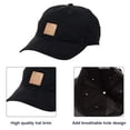 thumbnail image 3 of Gorra de lona para hombre, nueva gorra de lengua de pato de material lavado, gorra de béisbol deportiva con protección solar y parte superior suave e informal para hombre, 3 of 5
