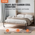 thumbnail image 2 of Full Size Vertical Deluxe Murphy Bed Kit DIY Wall Bed Hardware with Pneumatic Lever Heavy Duty Frame Space Saving Folding Cabinet for Guest Room, 2 of 6