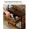 Rustic Brown Craft Organization and Storage for Cricut Machines