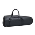 thumbnail image 4 of Bolsa gruesa Suona, accesorios de viaje, bolsa de almacenamiento de instrumentos musicales de cuero PU negro, 4 of 9