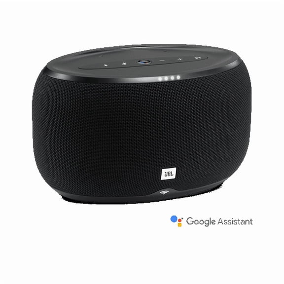Restored JBL Link 300 Wireless Bluetooth Voice-Activated Speaker - Black (Refurbished)