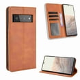 thumbnail image 4 of Dteck for Google Pixel 6 Case, Pixel 6 2021 Wallet Card Case Flip Folio Soft TPU Cover Kickstand Ultra Slim Strong Magnetic Closure Stand Cover for Google Pixel 6 Case 2021,Brown, 4 of 5