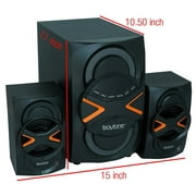 boytone BT-326F 2.1 Bluetooth Speaker System, 60 W RMS