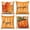 Fall-4, variant on DaShan Fall Throw Pillow Covers 20x20 Set of 4,Pumpkin Maple Leaves Pillow Cases for Bedroom Sofa Couch