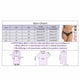 thumbnail image 4 of Gibobby Tangas de mujer ilusion Ropa interior estampada para mujer Calzoncillos sexy transpirables sin costuras Ropa interior cómoda de cintura(Negro,G), 4 of 4