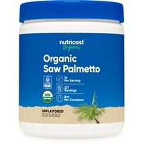 Nutricost Organic Saw Palmetto Powder 8 oz - Certified USDA Organic Saw Palmetto Supplement