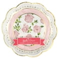 thumbnail image 6 of Tea Time Whimsy Paper Plates - Pink (Set of 8), 6 of 9