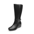 thumbnail image 2 of Bota Confort Mujer Flexi Negro Modelo 45222N Piel negro 23.5 Flexi 45222N, 2 of 5