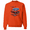 Orange, variant on , 77 Ford Mustang Classic Red Hot Rod Classic Logo Cars and Trucks Crewneck Graphic Sweatshirt