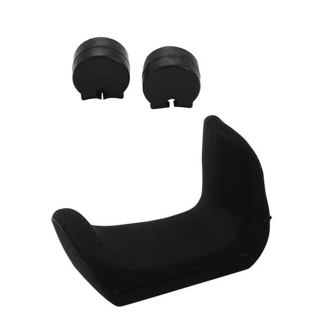 Clarinette avec Coussin de Repos pour Pouce Résilient Noir, 2 x Coussin de Repos pour Pouce 1 x support de Doigt Réglable, Noir