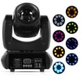 thumbnail image 3 of Stage Lights Moving Head Lights, 130W LED Spotlights 12 Pattern DJ Light with DMX 512 Sound Activated DJ Equipment for Wedding Party, 3 of 6
