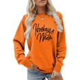 thumbnail image 2 of WEAIXIMIUNG Sweat-Shirt Surdimensionné pour Femmes Mode Décontractée Lettre Col Rond Manches Longues Hoodie Top, 2 of 4