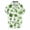 #0255-Green, variant on Betivan Men's St. Patrick's Day Printed Shirt Turndown Collar Button Short Sleeved Summer Spring Festive Casual Daily Holiday Parade Celebration Leisure Top