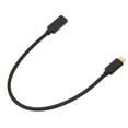 thumbnail image 4 of Cable TypeC a TypeC 10Gbps USB 3.1 Carga rápida ABS TypeC hembra a TypeC macho para MacBook Pro para Huawei (1 m 3,3 pies), 4 of 8