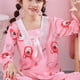 thumbnail image 1 of Pijama de seda de leche de dibujos animados Kawaii Sanrio, ropa de casa para niña, regalo de Hello Kitty Kuromi, 1 of 4