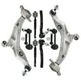 thumbnail image 2 of ECCPP - 8PCS Front Lower Control Arm w/Ball Joint Inner Outer Tie Rod End Sway Bar Link Compatible Fit 2016-2022 For Dodge For Durango 2016-2021 For Jeep Grand Cherokee Suspension Kit, 2 of 5