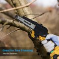 thumbnail image 2 of Electric chain saw,Handheld Chain Inch Portable 6 Chain Saw 2 Batteries With Portable Handheld Wood Branches, 2 of 7